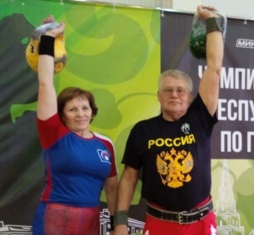 Ветераны Мамадышского района стали чемпионами России по гиревому спорту