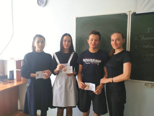 В школах Мамадыша ученики получают знаки отличия ГТО