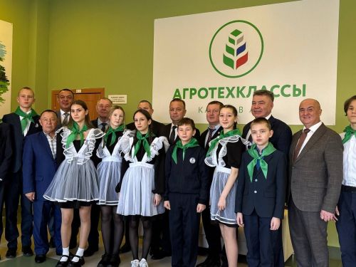 В Мамадыше открылся современный агротехнологический класс