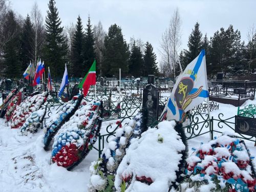 В Мамадыше почтили память воинов, погибших в ходе СВО
