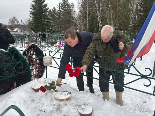 В Мамадыше почтили память воинов, погибших в ходе СВО