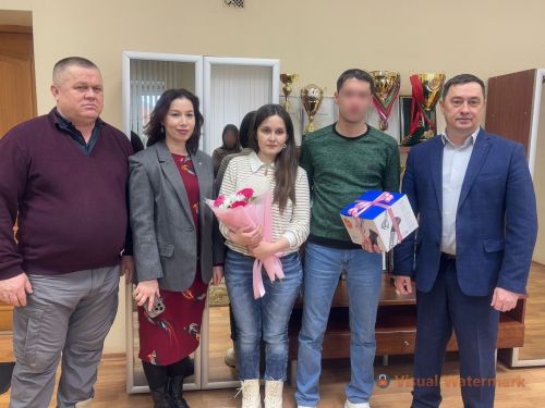 В Мамадыше поздравили бойца СВО с рождением дочери