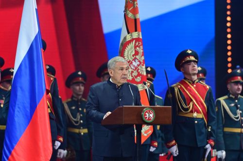 Мамадышцы приняли участие на мероприятии, посвященном Дню защитника Отечества