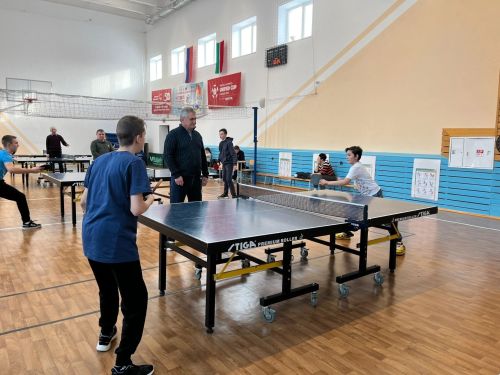 Юные таланты Мамадышского района соревновались в мастерстве настольного тенниса
