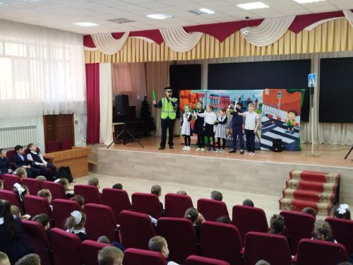 Мамадышским школьникам напомнили о правилах дорожного движения