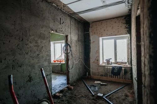 В Мамадышской ЦРБ продолжается масштабный капитальный ремонт