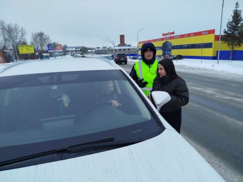 В Мамадыше проходит акция «Встречная полоса»
