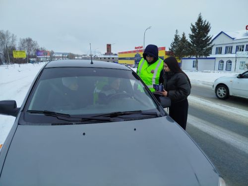 В Мамадыше проходит акция «Встречная полоса»