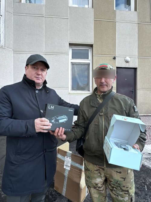 Глава Мамадышского района Вадим Никитин встретился с бойцом СВО