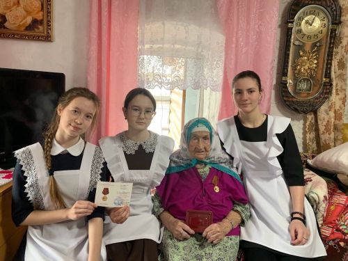 В Мамадышском районе состоялось вручение медалей к 80-летию Великой Победы