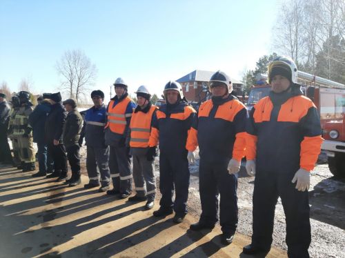В Мамадышском районе провели учения по тушению лесного пожара