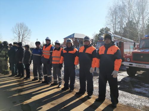 В Мамадышском районе провели учения по тушению лесного пожара