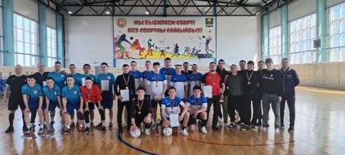 Команда Мамадышского колледжа стала победителем Спартакиады по мини-футболу