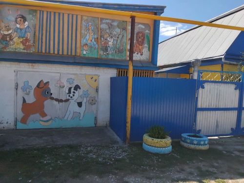 Двор в «Совхозе Мамадышский» превратился в мультяшную сказку