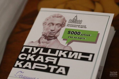 В Татарстане активно используют «Пушкинскую карту»