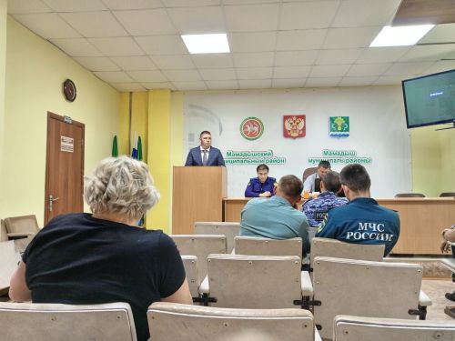 В Мамадышском районе обсудили меры противодействия терроризму