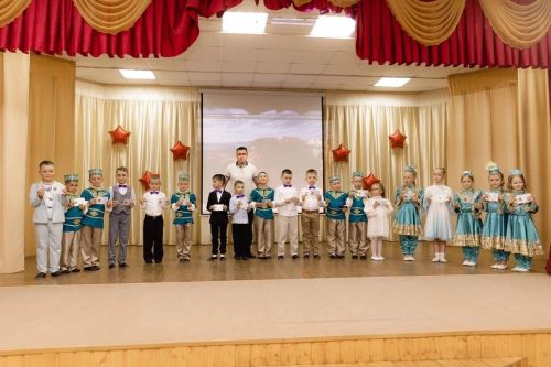 Мамадышские дошкольники получили знаки отличия ГТО на выпускном