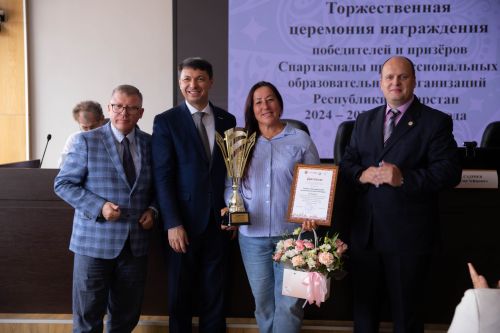 Мамадышский политехнический колледж – бронзовый призёр Спартакиады ПОО РТ