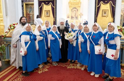 Сестры милосердия Мамадыша приняли участие в съезде сестричеств Татарстана