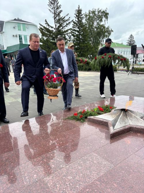 В Мамадыше прошёл митинг памяти и скорби