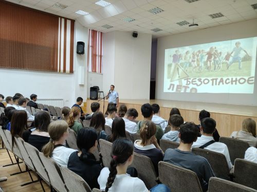 Профилактическая беседа со студентами прошла в Мамадышском колледже