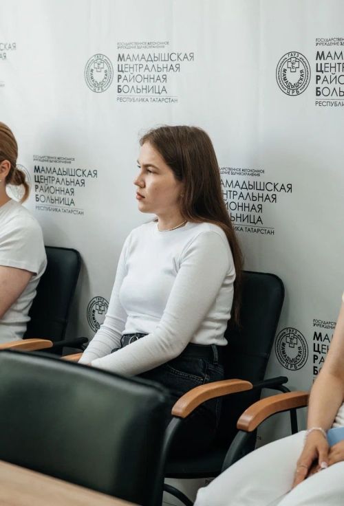 В Мамадышской ЦРБ прошла встреча с будущими медработниками