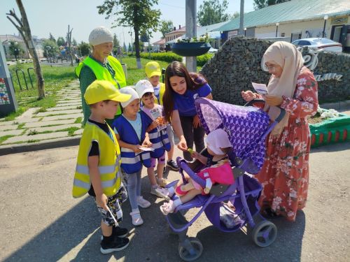 Акция «Пешеход, будь заметным на дороге!» прошла в Мамадыше