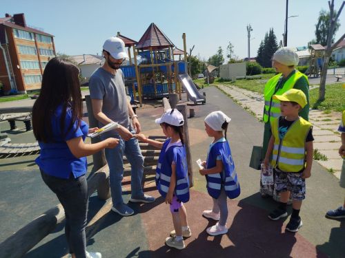 Акция «Пешеход, будь заметным на дороге!» прошла в Мамадыше