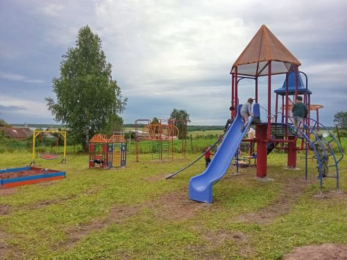 В Мамадышском районе появилась новая детская площадка