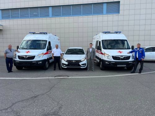 Автопарк Мамадышской ЦРБ пополнился тремя современными автомобилями