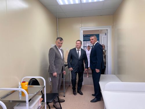 В селе Средние Кирмени открылся новый современный фельдшерско-акушерский пункт