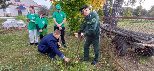 В Мамадышском районе прошел экологический мастер-класс для юных лесоводов