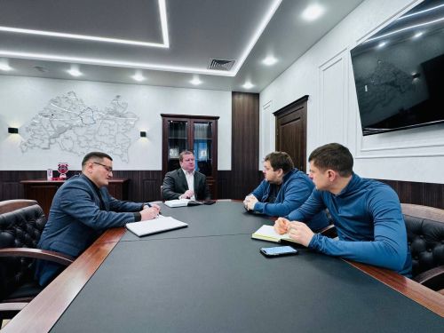 Глава Мамадышского района встретился с главой Федерации фристайла РТ