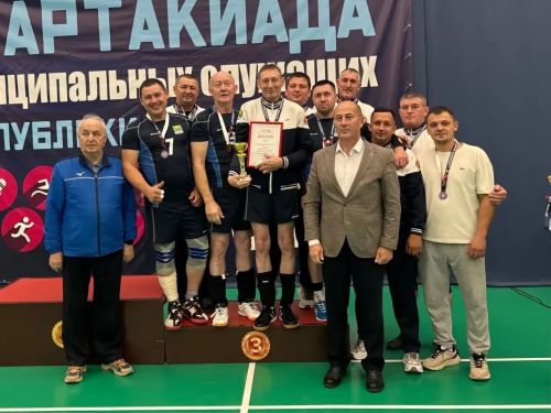 Волейболисты из Мамадышского района завоевали бронзу Спартакиады муниципалов