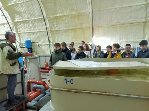 Шестиклассники Мамадыша побывали в гостях у осетровых
