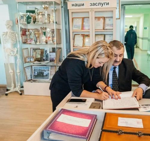 Делегация КФУ посетила Мамадышскую ЦРБ с рабочим визитом