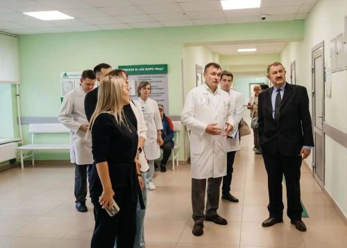 Делегация КФУ посетила Мамадышскую ЦРБ с рабочим визитом
