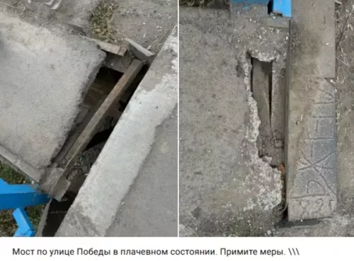 В Мамадыше отремонтировали участок моста на улице Победы