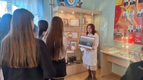 Школьники Мамадыша прикоснулись к истории земской медицины
