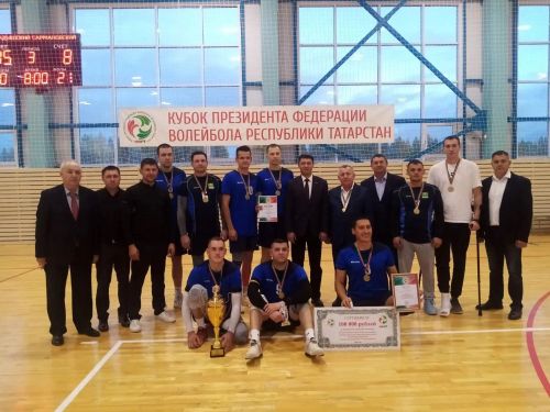Мамадышцы стали победителями Кубка Татарстана по волейболу