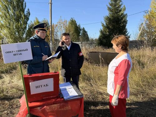 В Мамадыше прошла штабная тренировка по гражданской обороне