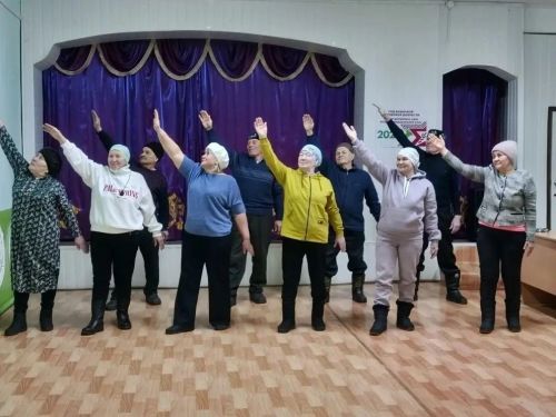 В Мамадышском районе развивают линейные танцы для старшего поколения