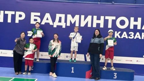 Воспитанники Мамадышской школы-интерната покорили турнир по бадминтону
