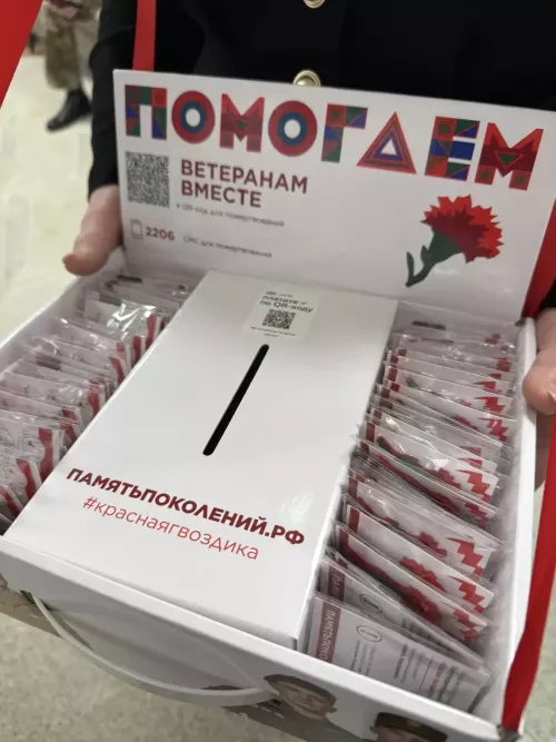 В Мамадыше стартовала всероссийская акция «Красная гвоздика»
