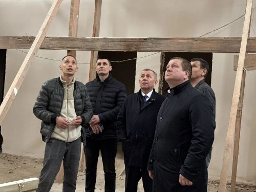 Вадим Никитин и Анатолий Иванов проинспектировали строительные объекты Мамадыша