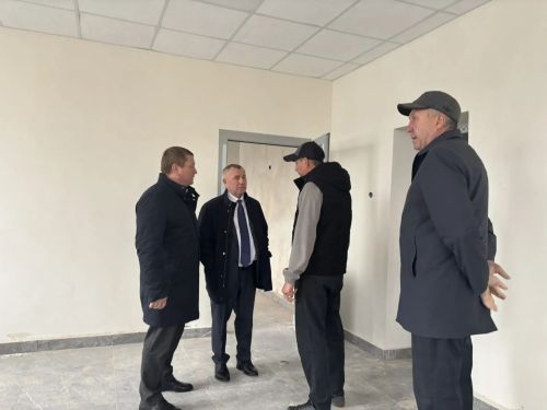 Вадим Никитин и Анатолий Иванов проинспектировали строительные объекты Мамадыша