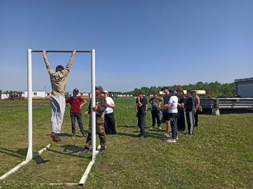 В Мамадыше прошли учебные сборы
