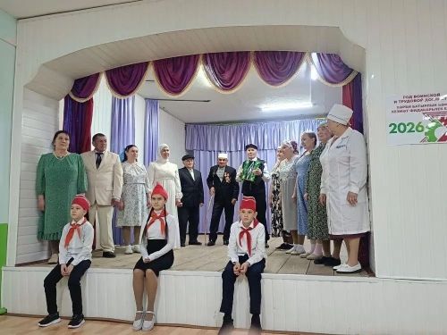 В Мамадышском районе показали спектакль «Счастье» в честь 81-й годовщины Победы