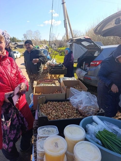 В селе Шадчи прошла весенняя ярмарка