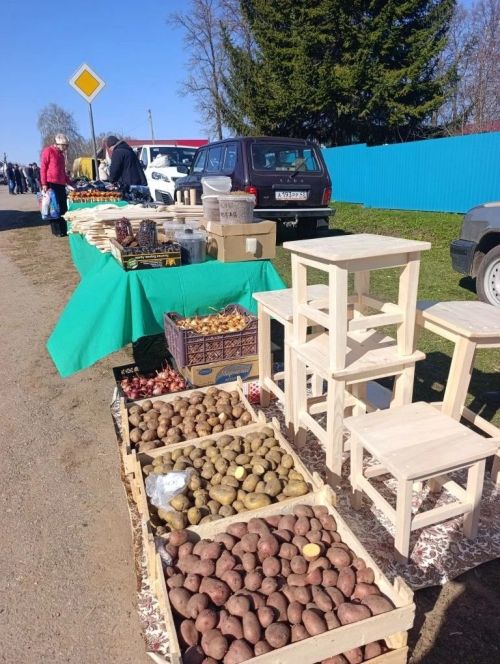 В селе Шадчи прошла весенняя ярмарка